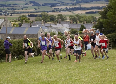 The start of the fell race